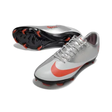 Nike Mercurial Vapor 16 Elite FG CR7 Metallic Silver Bright Crimson Black