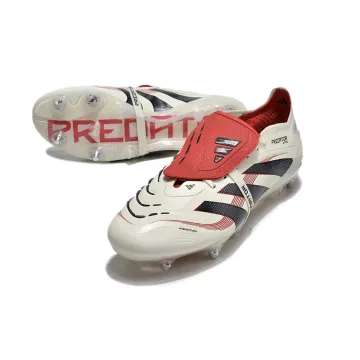 adidas Predator Elite Tongue SG - Off White/Core Black/Pure Ruby