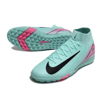 Nike Air Zoom Mercurial Superfly 10 Elite TF Green Black Pink