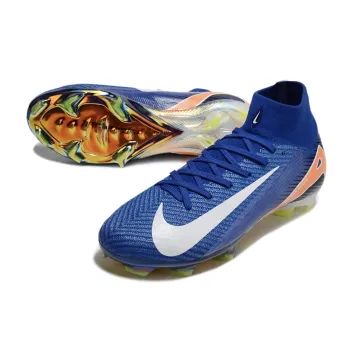 Nike Air Zoom Mercurial Superfly 10 Elite FG Blue White Orange