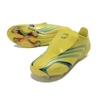 adidas F50 Elite x Tunit FG Lucid Lemon Team Royal Blue Lucid Aquamarine