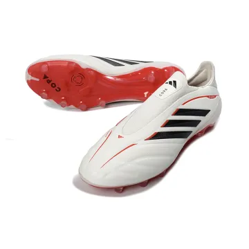 Adidas Copa Pure 4 Elite Laceless FG 'Born For Goals' - White Black Red