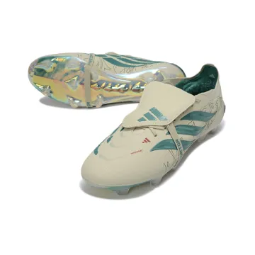 adidas Predator Elite FG Fold-over Tongue FG White Night Forest Gold Metallic