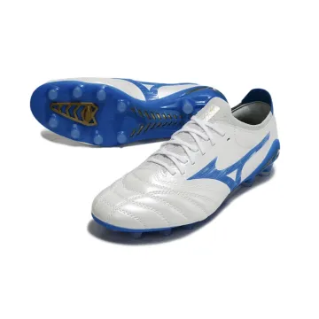 Mizuno Morelia Neo IV BATE Made In Japan FG White Blue