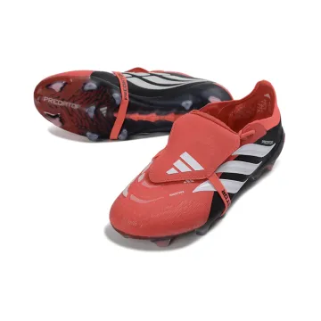 adidas Predator Elite Fold-over Tongue FG Lucid Red Core Black Cloud White