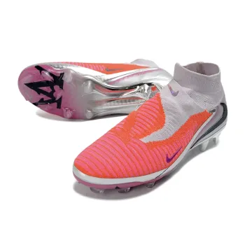 Nike Phantom Elite DF FG Pink Blast Metallic Silver Black