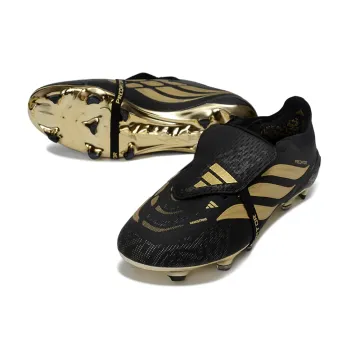 adidas Predator Elite Fold-over Tongue FG Kaka - Core Black Gold Metallic
