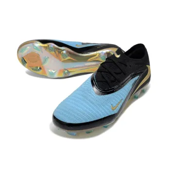 Nike Phantom 6 Elite Low FG Blue Fury Black Metallic Gold
