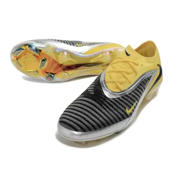 Nike Phantom 6 Low Cut Elite FG Yellow Black Silver Metallic