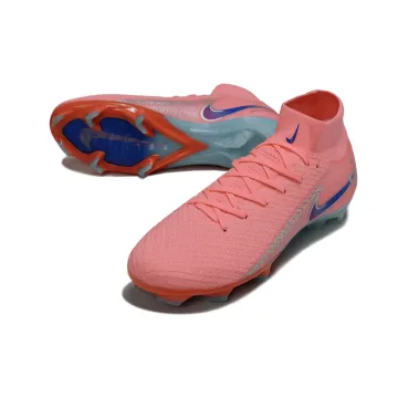 Nike Air Zoom Mercurial Superfly 10 Elite FG Pink Blue Green