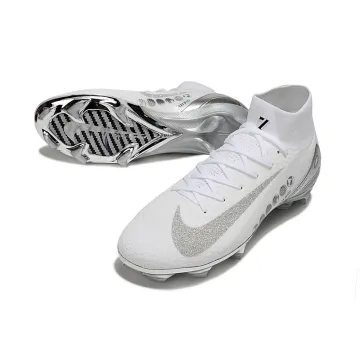 Nike Air Zoom Mercurial Superfly 10 Elite FG White Silver