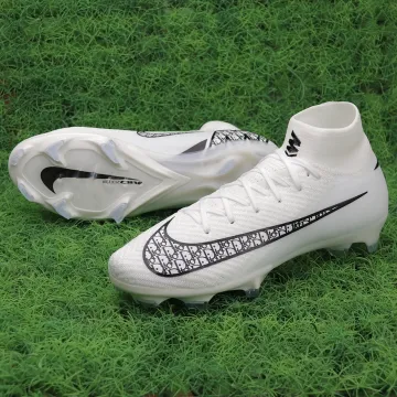 Nike Air Zoom Mercurial Superfly 10 Elite FG Dior - White Black