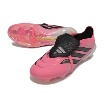 adidas Predator Elite Fold-over Tongue FG Beam Pink Core Black Silver