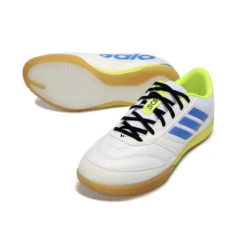 adidas Top Sala Competition II IN Ftwr White Lucid Ray Blue Solar Yellow