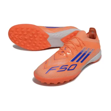 adidas F50 Elite TF Coral Blaze - Beam Orange Lucid Blue Footwear White