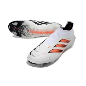 adidas Predator Elite Laceless FG White Solar Turbo Core Black