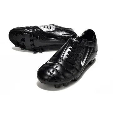 NIKE T90 Elite FG Black White