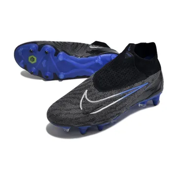 Nike Phantom GX Elite DF SG-PRO Anti-Clog Shadow - Black_Chrome_Hyper Royal