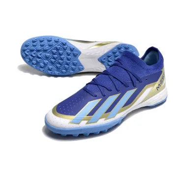 Adidas X Crazyfast.1 Elite TF Blue White Gold