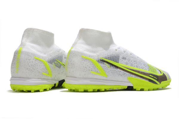 Nike Mercurial Superfly 8 Elite TF Silver Safari - White_Black_Metallic Silver_Volt