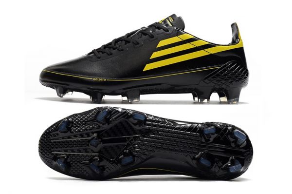 adidas f50 football boots black yellow