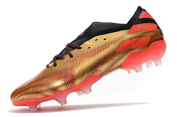 Adidas Nemeziz Messi.1 FG Gold Metallic Scarlet Core Black