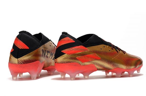 Adidas Nemeziz Messi.1 FG Gold Metallic Scarlet Core Black