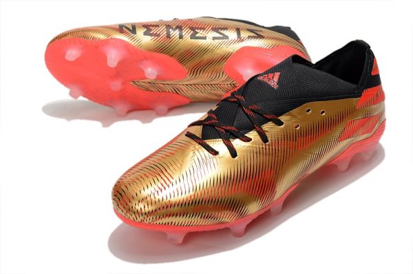 Adidas Nemeziz Messi.1 FG Gold Metallic Scarlet Core Black