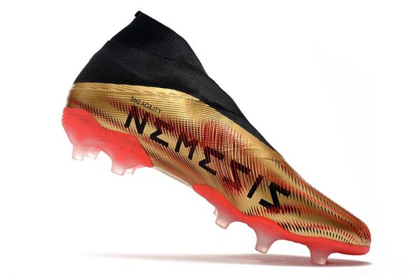Adidas Nemeziz+ Messi FxG Gold Metallic Scarlet Core Black