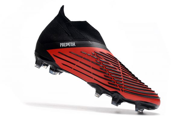 Adidas Predator Edge+ FG Custom Black White Red