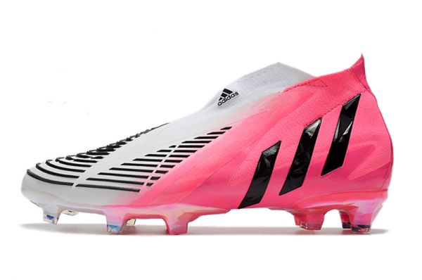Adidas Predator Edge LZ + FG - Solar Pink Core Black Footwear White
