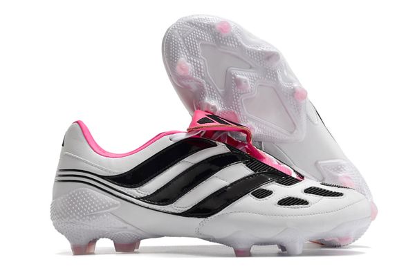 Adidas Predator Precision FG Cloud White Core Black Team Shock Pink