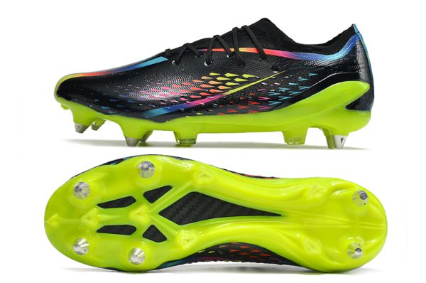 adidas X Speedportal.1 SG-Pro Al Rihla - Core Black_Bright Cyan_Solar Yellow