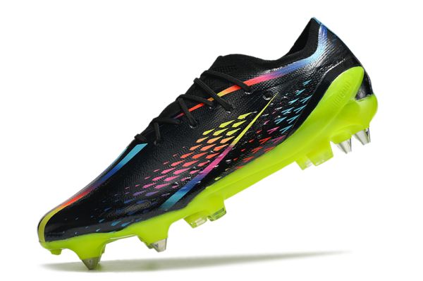 adidas X Speedportal.1 SG-Pro Al Rihla - Core Black_Bright Cyan_Solar Yellow