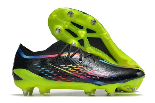 adidas X Speedportal.1 SG-Pro Al Rihla - Core Black_Bright Cyan_Solar Yellow