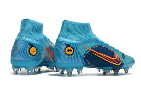 Nike Mercurial Superfly VIII Elite SG-Pro - Chlorine Blue Laser Orange Marina