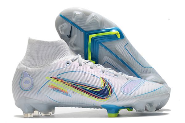 New Nike Mercurial Superfly 8 Elite FG The Progress - Football Grey_Blackened Blue