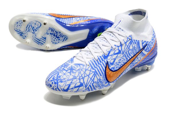Nike Air Zoom Mercurial Superfly IX Elite SG-PRO White Metallic Copper Concord