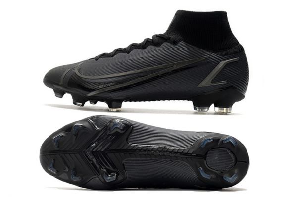 Nike Mercurial Superfly 8 Elite FG Black Black