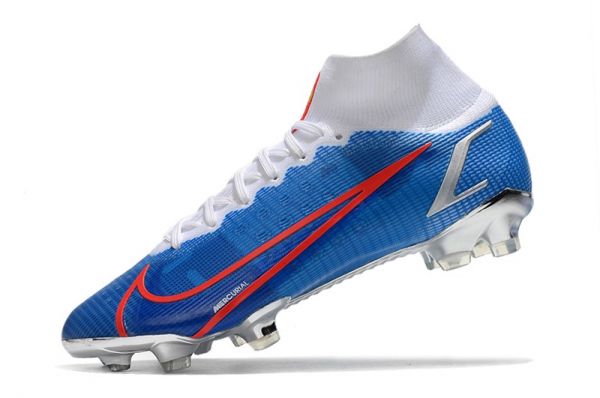 Nike Mercurial Superfly 8 Elite FG Elite Blue Red Silver