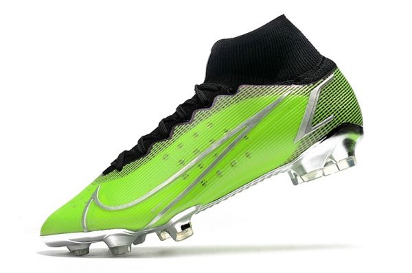 Nike Mercurial Superfly 8 Elite FG Elite Volt Silver Black