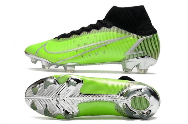 Nike Mercurial Superfly 8 Elite FG Elite Volt Silver Black