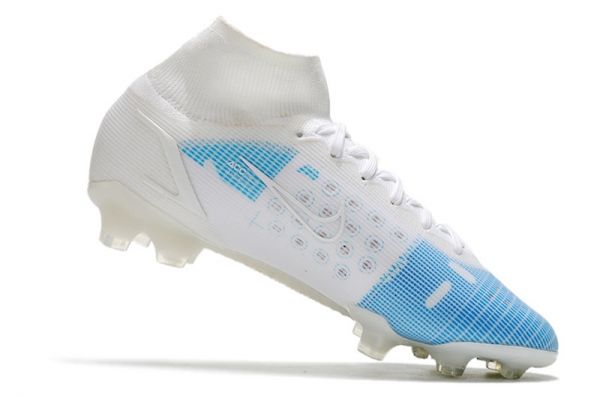 Nike Mercurial Superfly 8 Elite FG White Blue