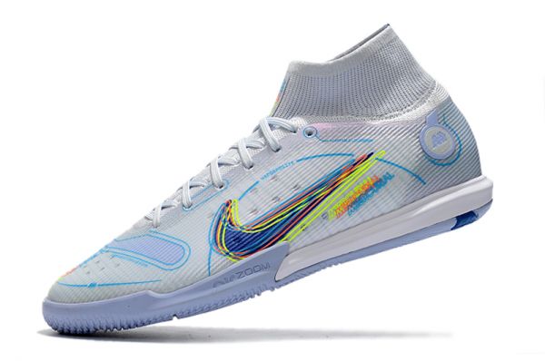 Nike Mercurial Superfly 8 Elite IC The Progress - Football Grey Blackened Blue