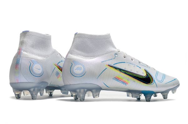 Nike Mercurial Superfly 8 Elite SG-Pro the Progress - Football Grey Blackened Blue
