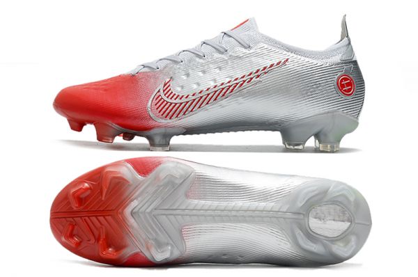 nike mercurial vapor silver red