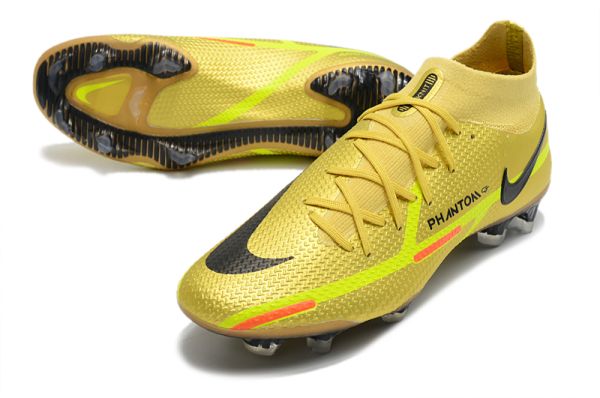Nike Phantom GT 2 Elite DF FG Soccer Cleats - Yellow Black Volt