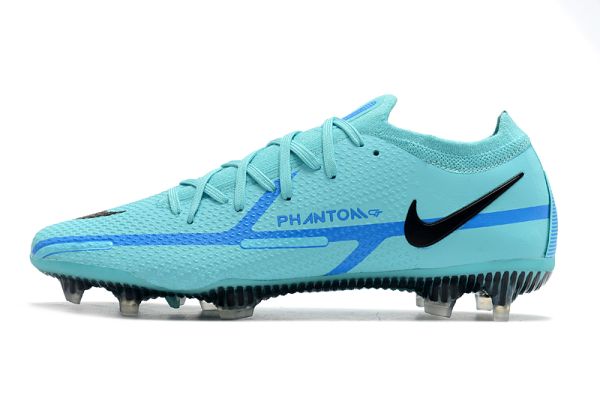 Nike Phantom GT 2 Elite FG Blue Soccer Cleats - Blue