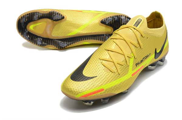 Nike Phantom GT 2 Elite FG Soccer Cleats - Yellow Black Volt
