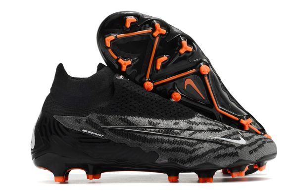 Nike Phantom GX Elite DF FG Black Pack - Black Summit White Dark Smoke Grey